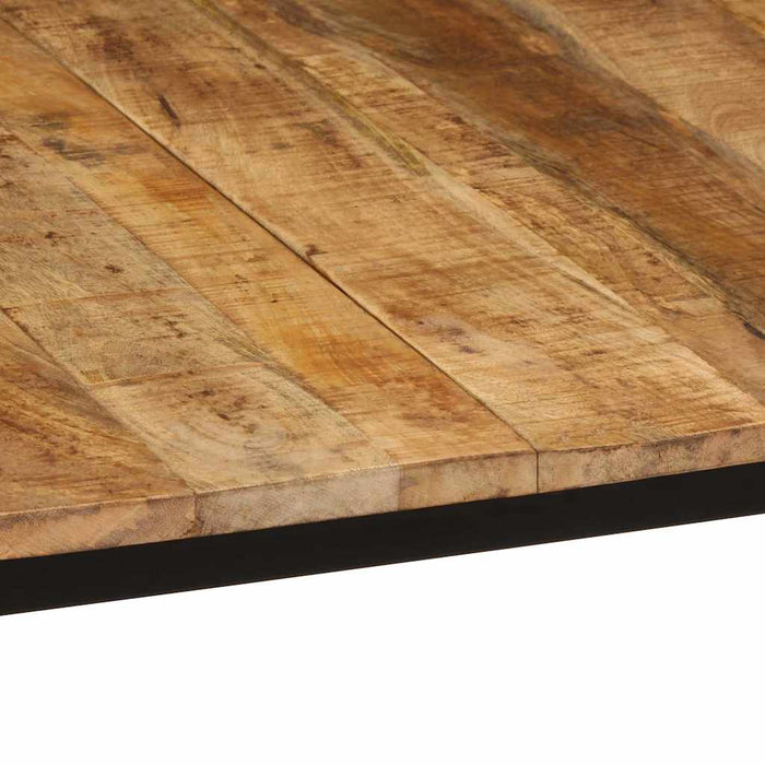 vidaXL Tavolo da Pranzo 140x70x75 cm in Legno Massello di Mango Grezzo