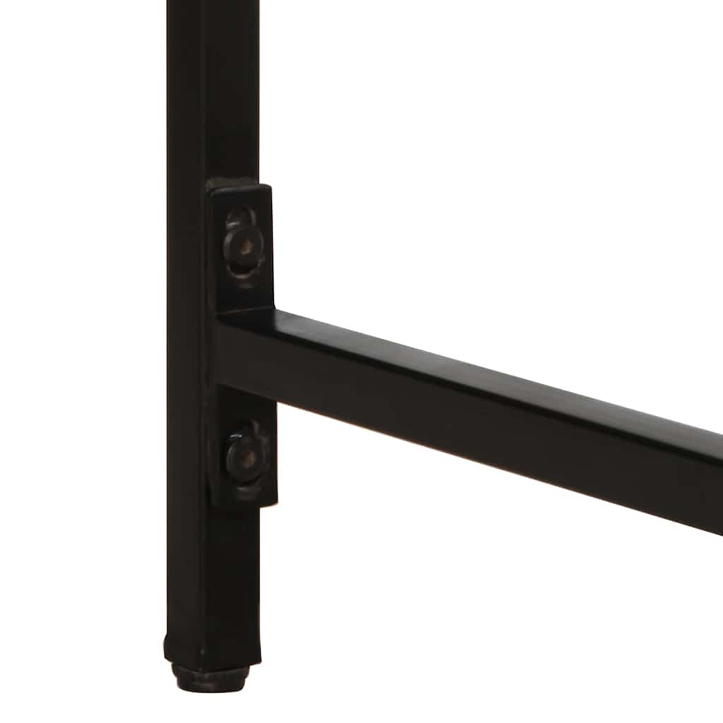 Tavolo da Pranzo 140x70x75 cm in Legno Massello di Mango Grezzo 373604