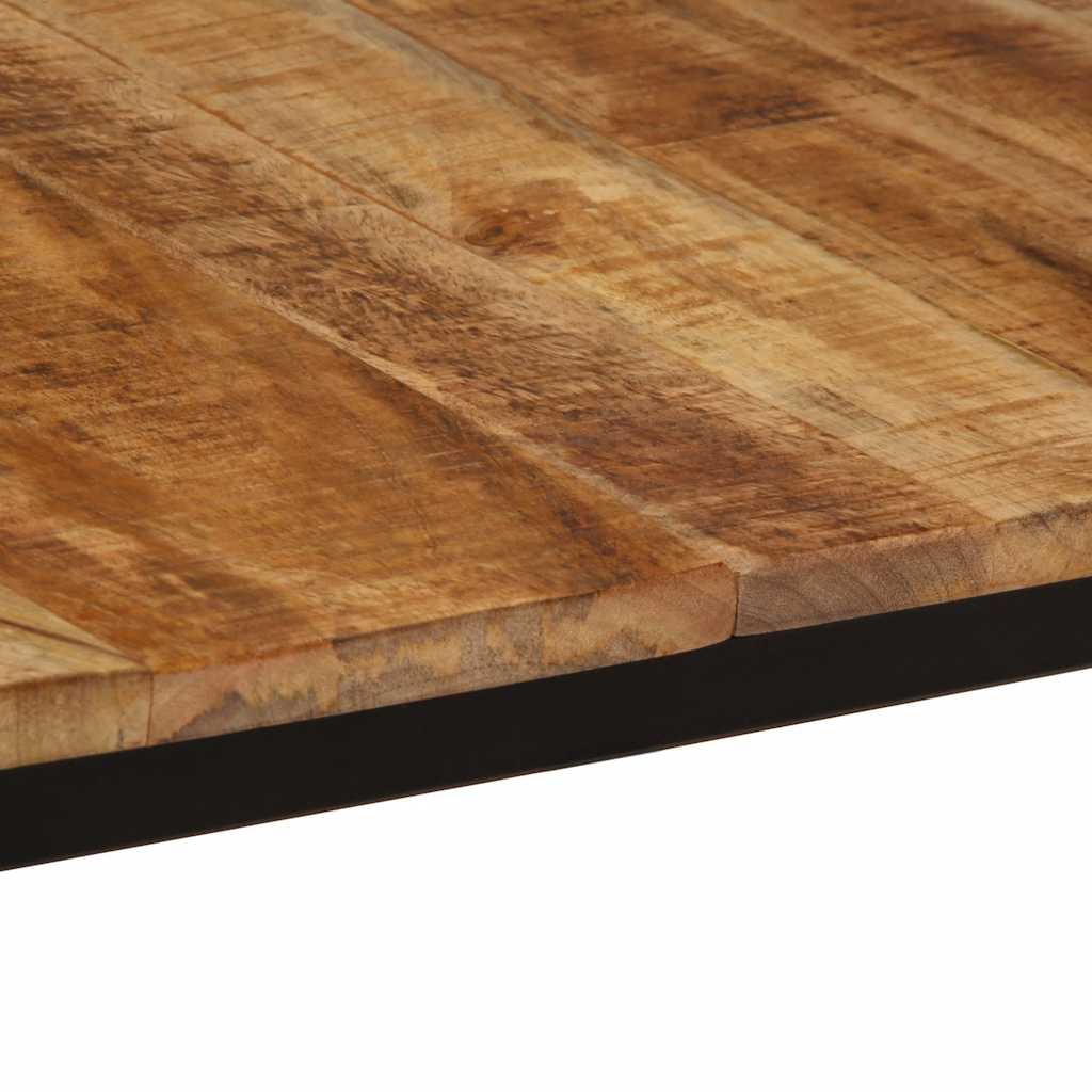 vidaXL Tavolo da Pranzo 160x80x75 cm in Legno Massello di Mango Grezzo