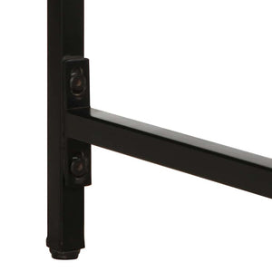 vidaXL Tavolo da Pranzo 160x80x75 cm in Legno Massello di Mango Grezzo