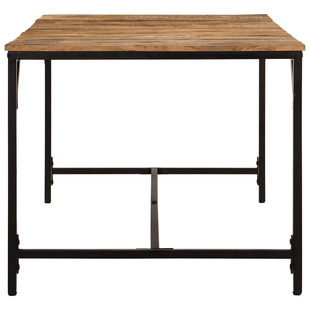 vidaXL Tavolo da Pranzo 180x90x75 cm in Legno Massello di Mango Grezzo
