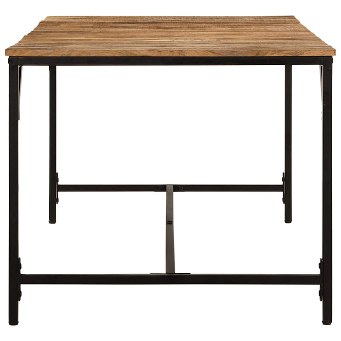 Tavolo da Pranzo 180x90x75 cm in Legno Massello di Mango Grezzo 373606