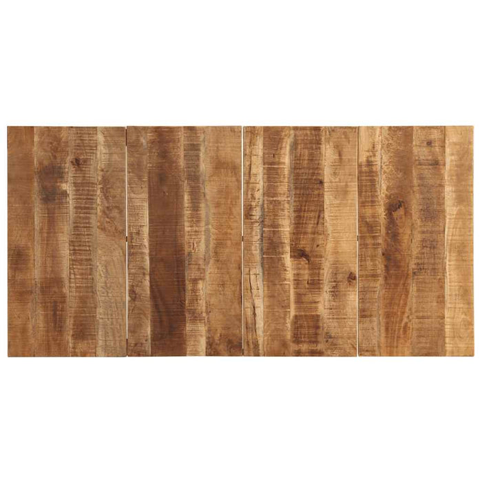 Tavolo da Pranzo 180x90x75 cm in Legno Massello di Mango Grezzo 373606