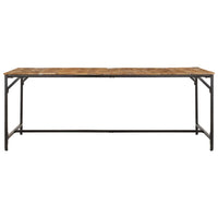 vidaXL Tavolo da Pranzo 200x100x75cm in Legno Massello di Mango Grezzo