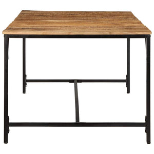 vidaXL Tavolo da Pranzo 200x100x75cm in Legno Massello di Mango Grezzo