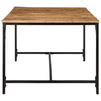 Tavolo da Pranzo 200x100x75cm in Legno Massello di Mango Grezzo 373607