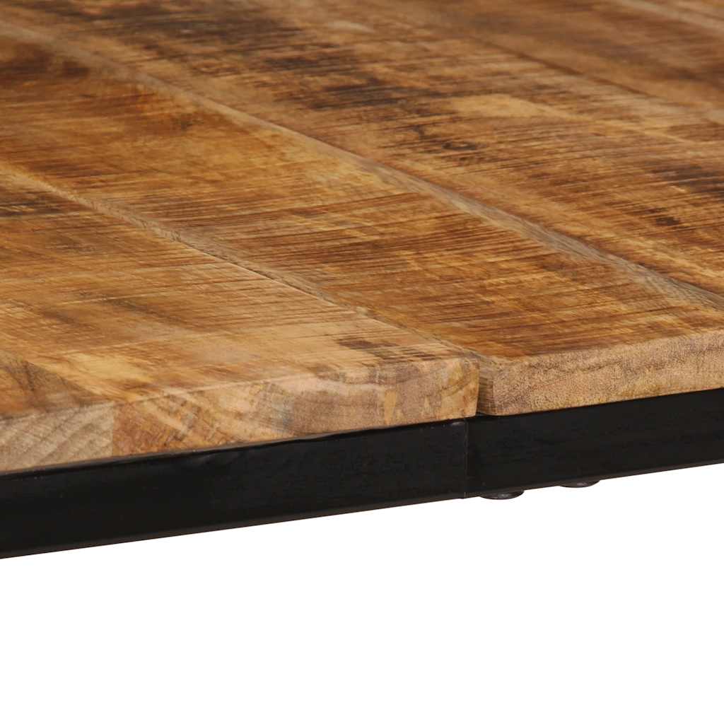 Tavolo da Pranzo 200x100x75cm in Legno Massello di Mango Grezzo 373607