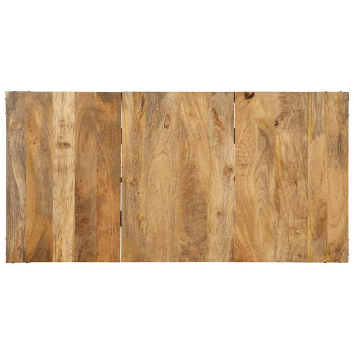 Tavolo da Pranzo 140x70x75 cm in Legno Massello di Mango 373609