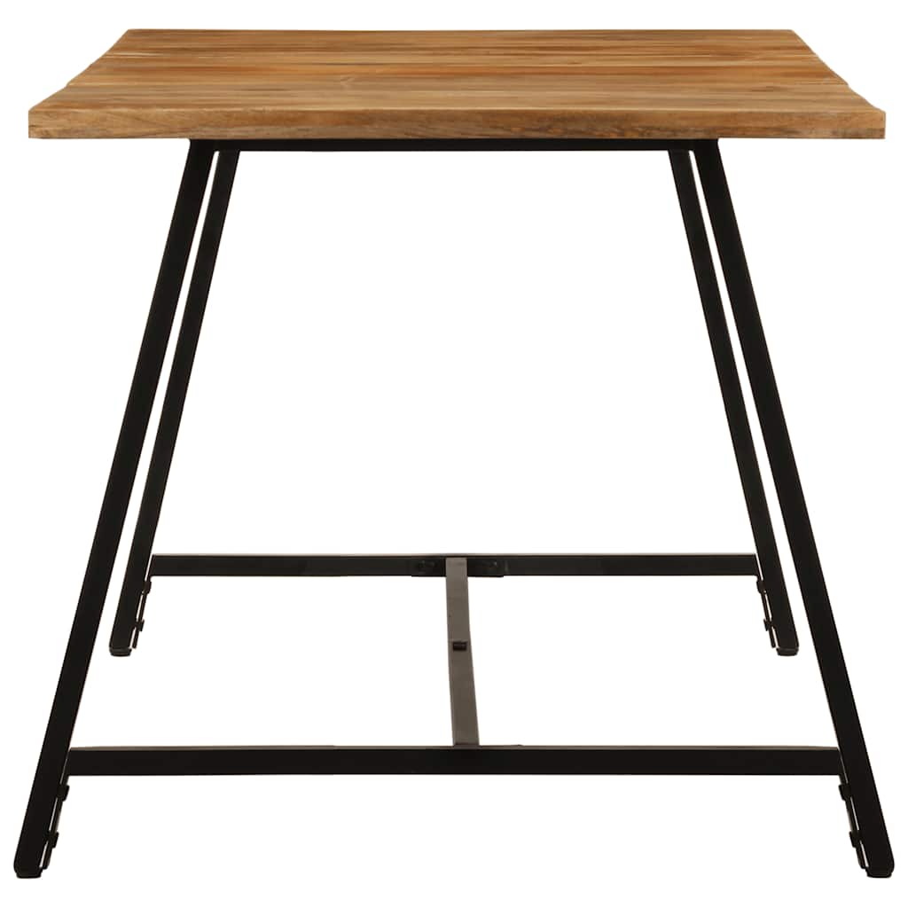 vidaXL Tavolo da Pranzo 160x80x75 cm in Legno Massello di Mango