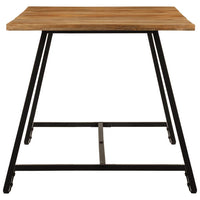 vidaXL Tavolo da Pranzo 160x80x75 cm in Legno Massello di Mango