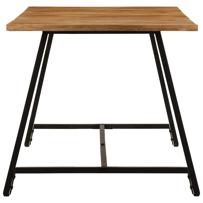 vidaXL Tavolo da Pranzo 160x80x75 cm in Legno Massello di Mango