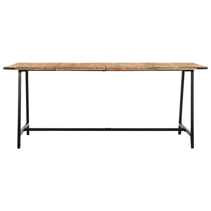 Tavolo da Pranzo 180x90x75 cm in Legno Massello di Mango 373611