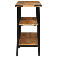 vidaXL Tavolo Consolle 140x35x70 cm in Legno Massello di Mango