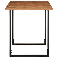 Tavolo da Pranzo 140x70x75 cm in Legno Massello di Acacia 373617