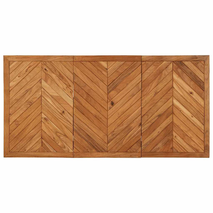 Tavolo da Pranzo 140x70x75 cm in Legno Massello di Acacia 373617