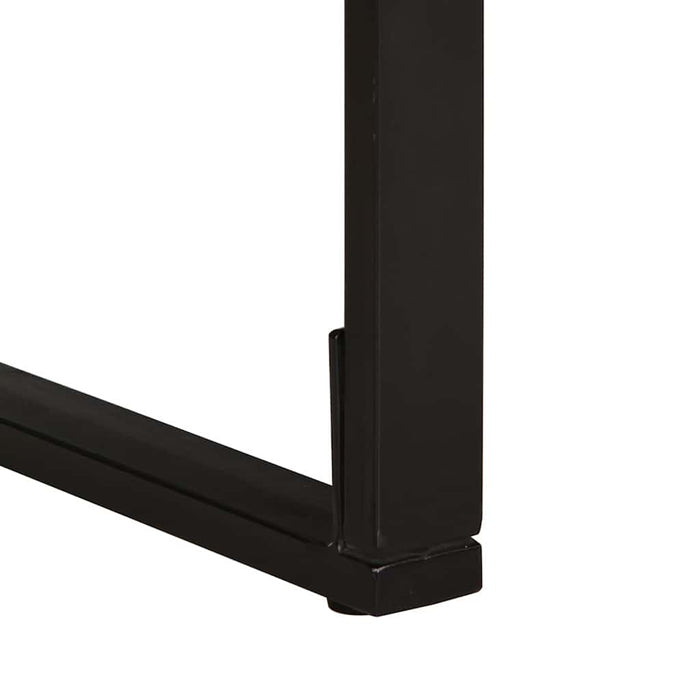 Tavolo da Pranzo 140x70x75 cm in Legno Massello di Acacia