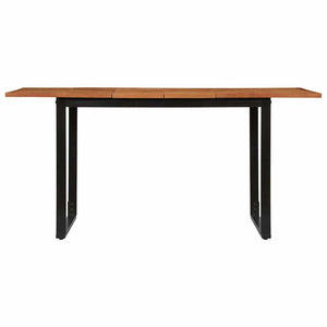 vidaXL Tavolo da Pranzo 160x80x75 cm in Legno Massello di Acacia
