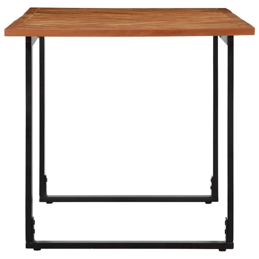 Tavolo da Pranzo 160x80x75 cm in Legno Massello di Acacia 373618