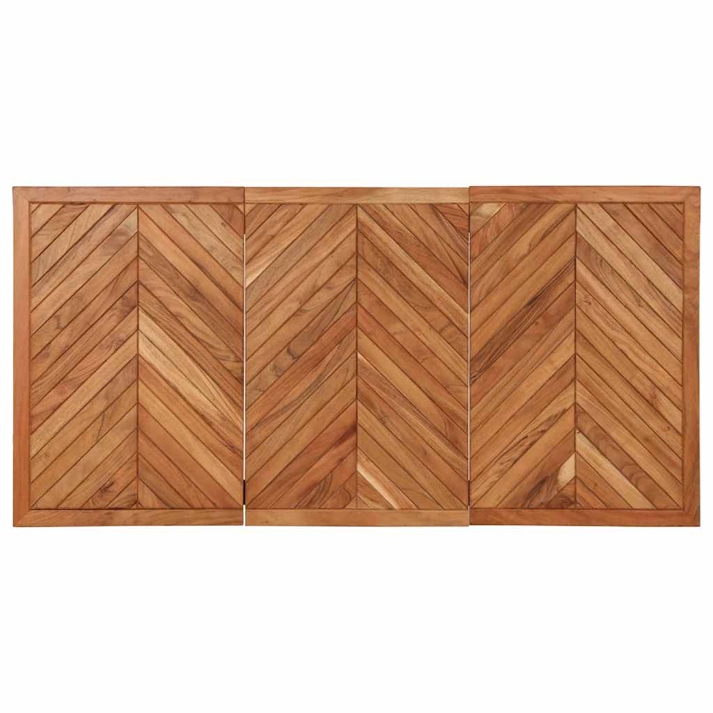 Tavolo da Pranzo 160x80x75 cm in Legno Massello di Acacia 373618