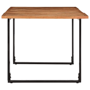 vidaXL Tavolo da Pranzo 180x90x75 cm in Legno Massello di Acacia