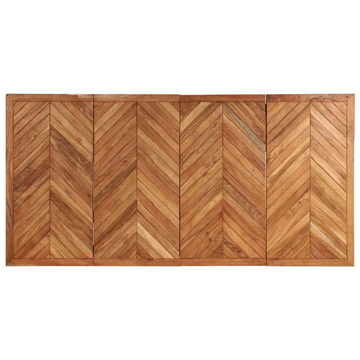 Tavolo da Pranzo 180x90x75 cm in Legno Massello di Acacia 373619