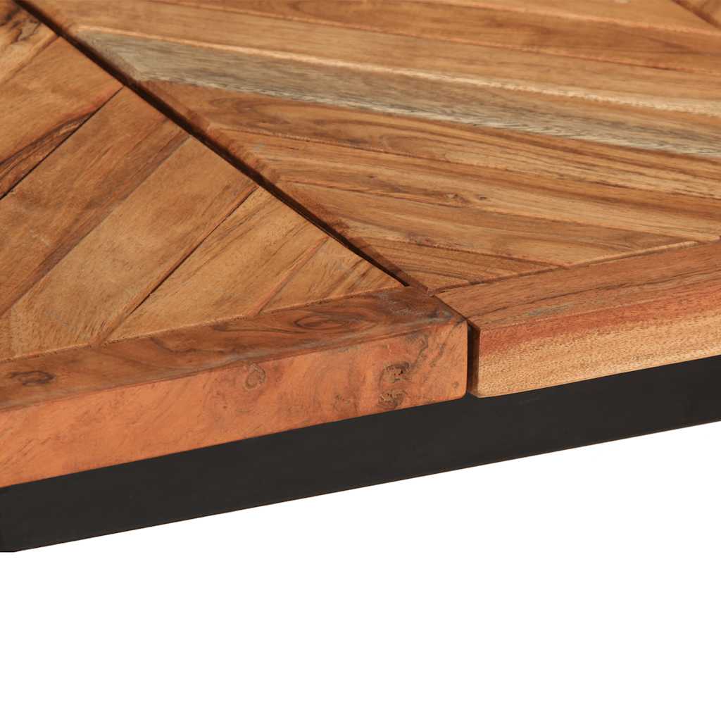 vidaXL Tavolo da Pranzo 180x90x75 cm in Legno Massello di Acacia