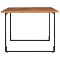 vidaXL Tavolo da Pranzo 200x100x75 cm in Legno Massello di Acacia