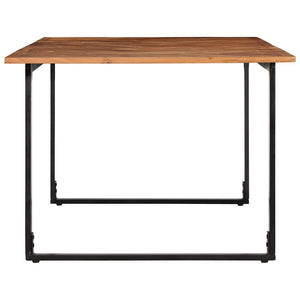 vidaXL Tavolo da Pranzo 200x100x75 cm in Legno Massello di Acacia