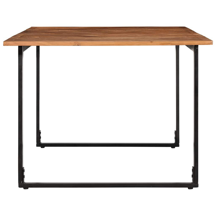 vidaXL Tavolo da Pranzo 200x100x75 cm in Legno Massello di Acacia