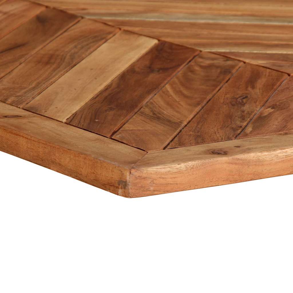 vidaXL Tavolo da Pranzo 200x100x75 cm in Legno Massello di Acacia