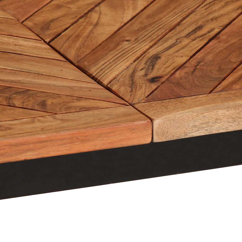 vidaXL Tavolo da Pranzo 200x100x75 cm in Legno Massello di Acacia
