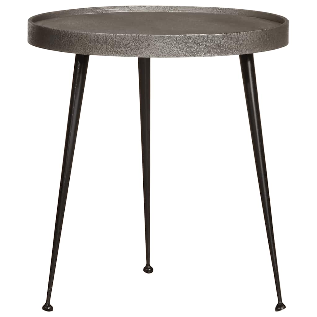 Tavolini da Salotto 2 pz Argento in Legno Multistrato 373638