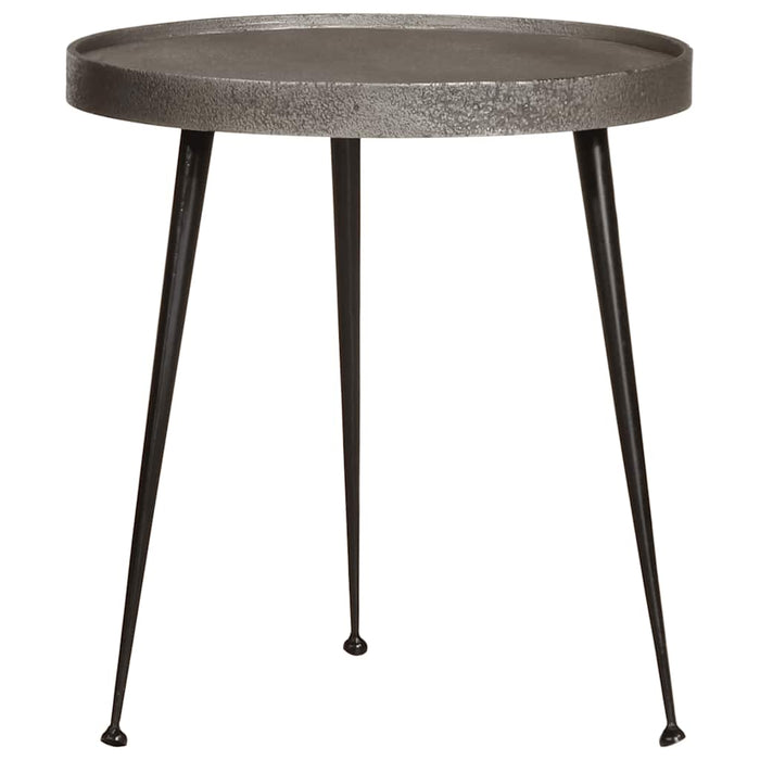 Tavolini da Salotto 2 pz Argento in Legno Multistrato 373638