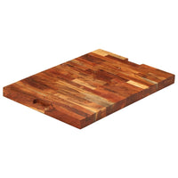 Tagliere 60x42x4 cm in Legno Massello di Acacia 376055