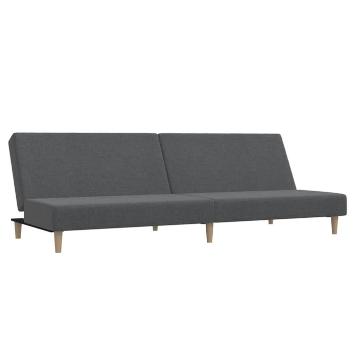 Divano Letto a 2 Posti-Sofa Letto 2 Posti-Daybed Grigio Chiaro in Tessuto 670008