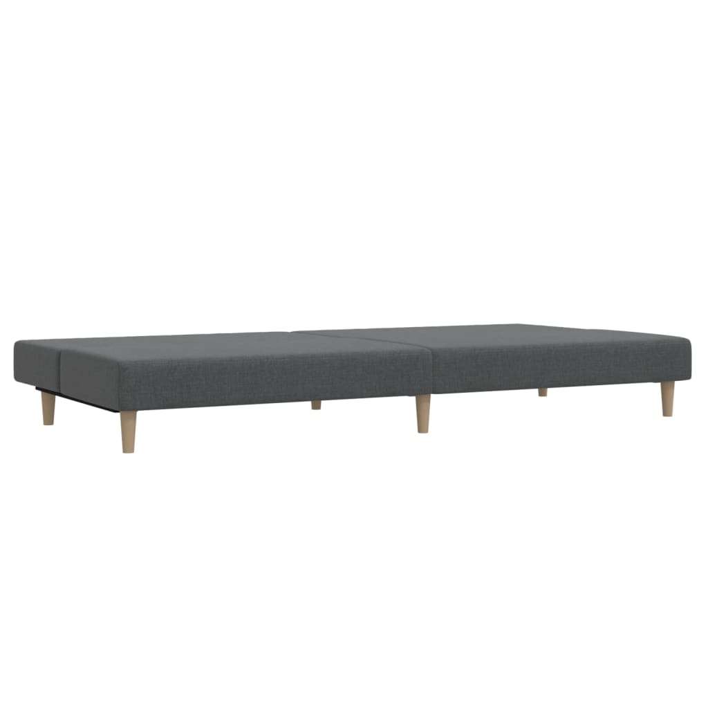 Divano Letto a 2 Posti-Sofa Letto 2 Posti-Daybed Grigio Chiaro in Tessuto 670008