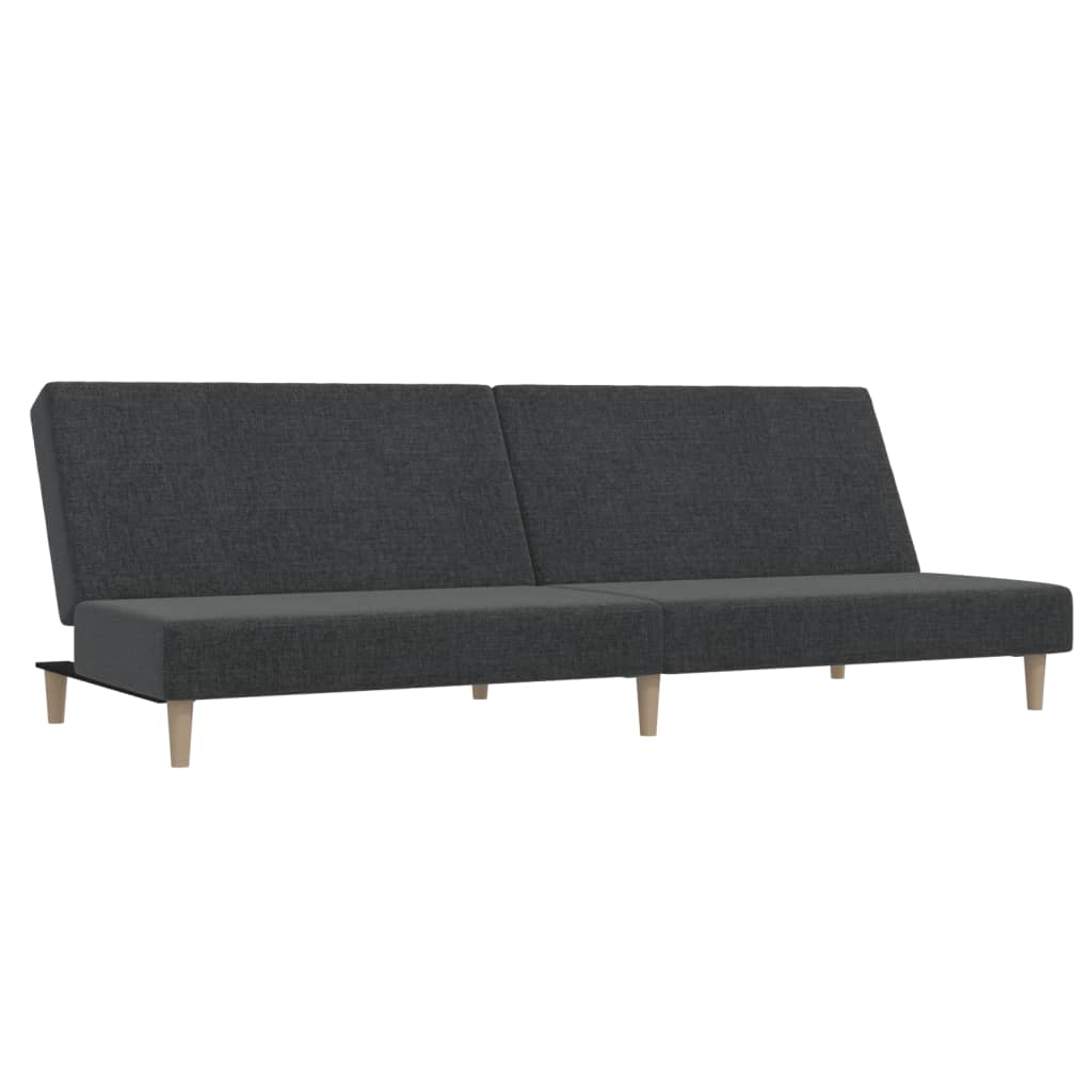 Divano Letto a 2 Posti-Sofa Letto 2 Posti-Daybed Grigio Scuro in Tessuto 827248