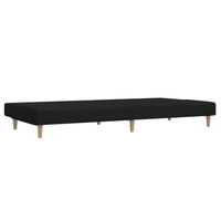Divano Letto a 2 Posti-Sofa Letto 2 Posti-Daybed Nero in Tessuto 346334