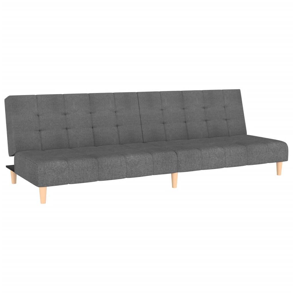 Divano Letto a 2 Posti-Sofa Letto 2 Posti-Daybed Grigio Chiaro in Tessuto 775917