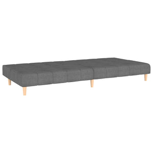 Divano Letto a 2 Posti-Sofa Letto 2 Posti-Daybed Grigio Chiaro in Tessuto 775917