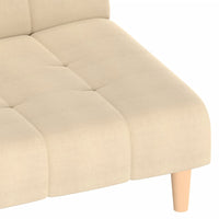 Divano Letto a 2 Posti-Sofa Letto 2 Posti-Daybed Crema in Tessuto 850422