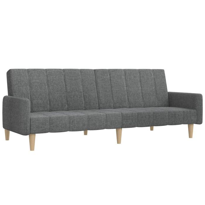 Divano Letto a 2 Posti-Sofa Letto 2 Posti-Daybed Grigio Chiaro in Tessuto 966990