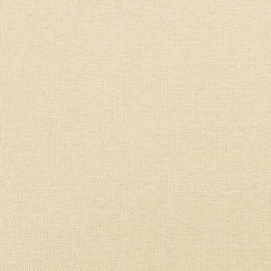 Divano Letto a 2 Posti Crema in Tessuto 375761