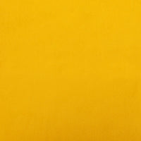 Divano Letto a 2 Posti Giallo in Velluto 375770
