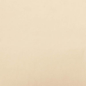 Divano Letto a 2 Posti Crema in Velluto 375772