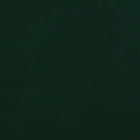 Divano Letto a 2 Posti Verde Scuro in Velluto 375776