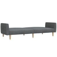 Divano Letto a 2 Posti-Sofa Letto 2 Posti-Daybed Grigio Chiaro in Tessuto 513318