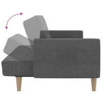 Divano Letto a 2 Posti-Sofa Letto 2 Posti-Daybed Grigio Chiaro in Tessuto 513318