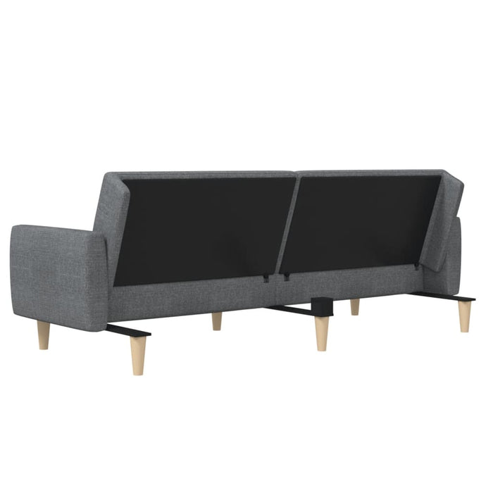 Divano Letto a 2 Posti-Sofa Letto 2 Posti-Daybed Grigio Chiaro in Tessuto 513318