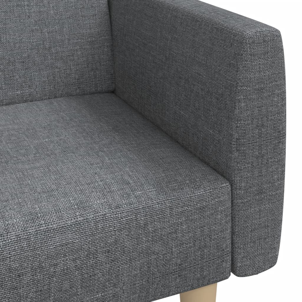 Divano Letto a 2 Posti-Sofa Letto 2 Posti-Daybed Grigio Chiaro in Tessuto 513318